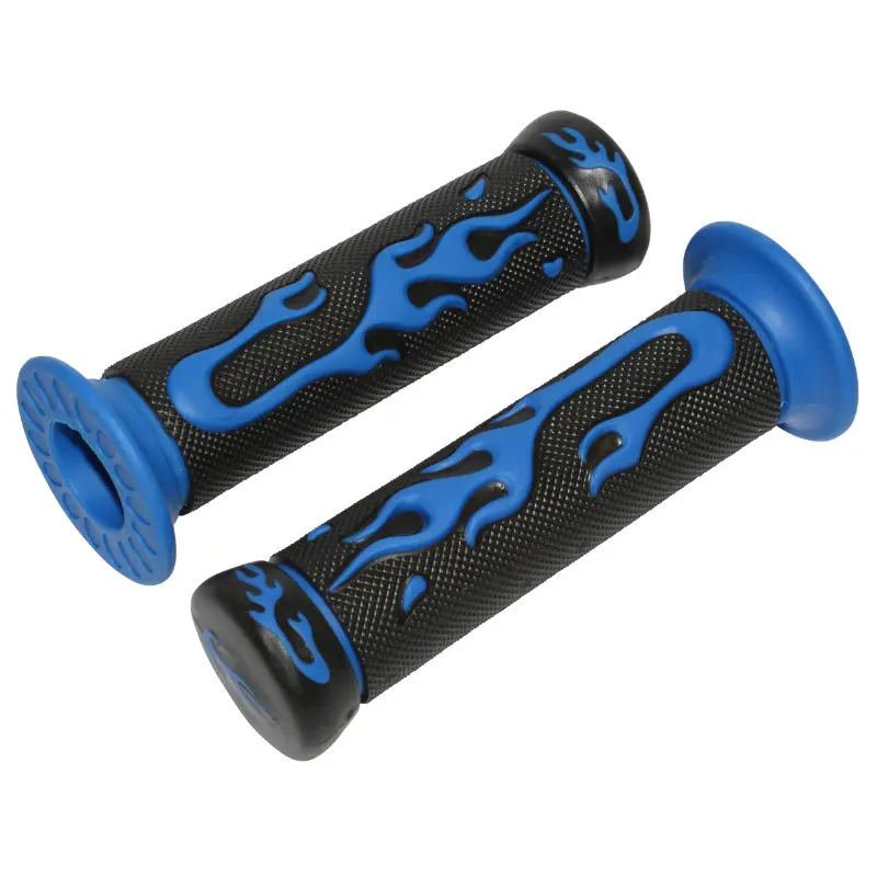 Bọc tay cầm Replay Scoot Flaming xanh - đầu kín (cặp)