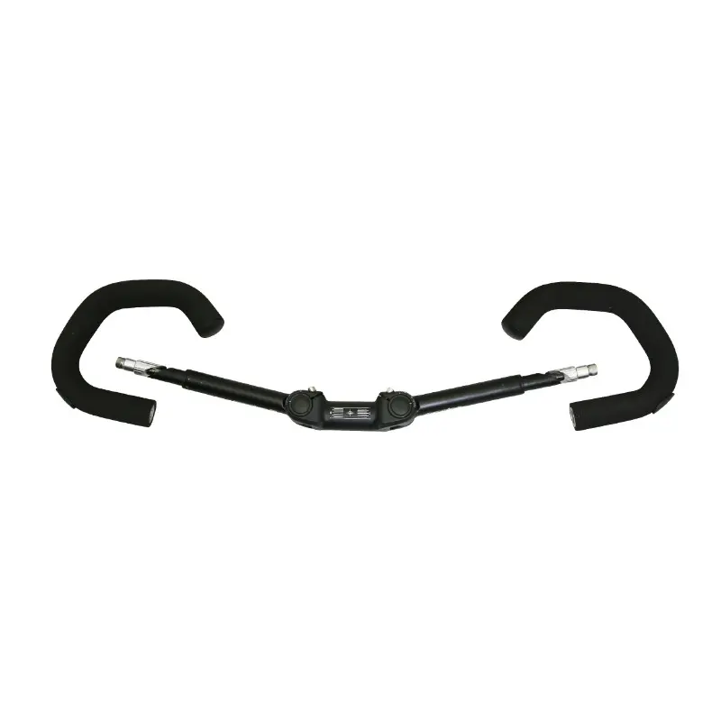 Cintre city-trekking Ergotec réglable-pliable alu noir diam 31,8 mm L 600 mm
