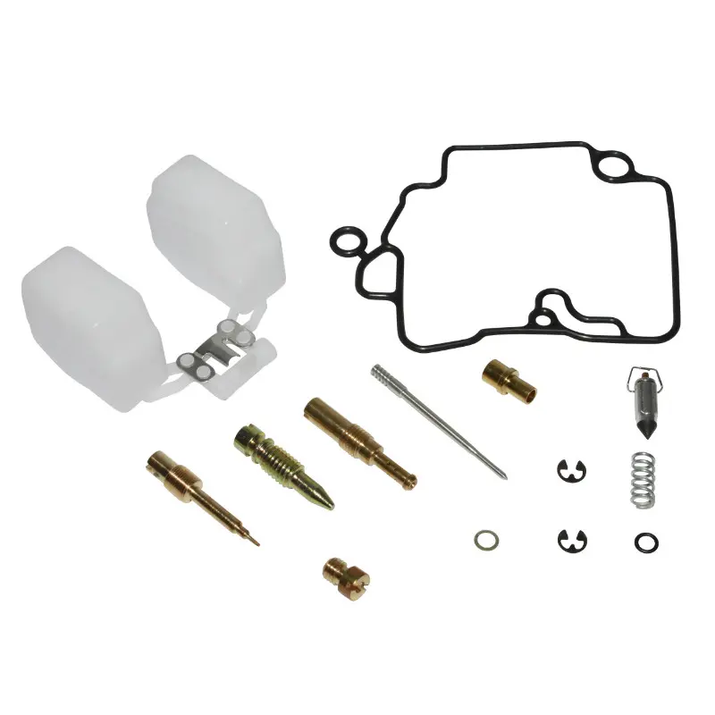 طقم إصلاح كاربوريتر سكوتر قابل للتكيف سكوتر 50 صيني 4T GY6,139qmb--kymco 50 agility 4T-PEUGEOT 50 v-clic 4T-SYM 50 orbit 4T-BAOTIAN 50 BT49QT 4T (حقيبة 12 قطعة) -P2R
