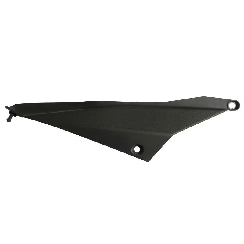 Carénage-coque arrière 50 à boîte adaptable Derbi 50 Senda DRD 2011-2017 noir mat droit P2R