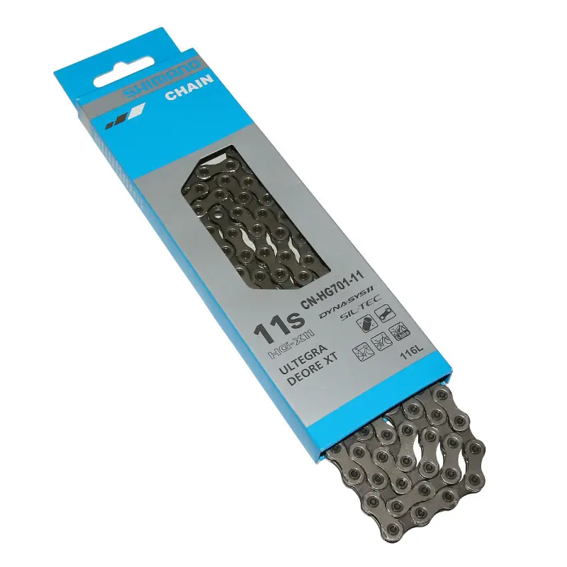 سلسلة Shimano Ultegra-XT HG701 11V طريق-جبال 116 وصلة