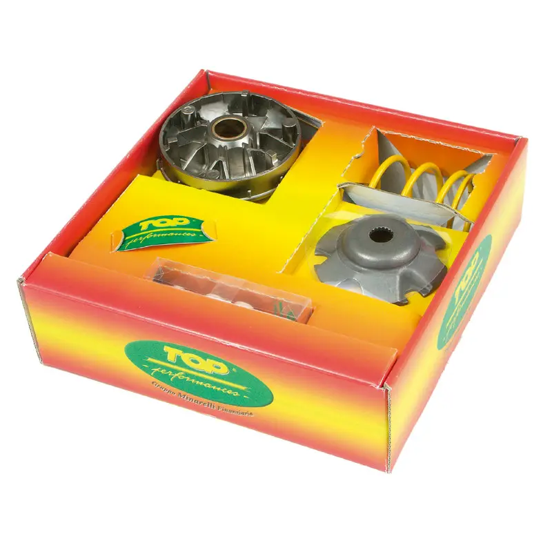 পিয়াজিও 50 Zip 2T, NRG, Typhoon, Fly, Vespa LX, Gilera 50 Runner, Stalker, Ice, DNA -এর জন্য অভিযোজিত ভেরিয়েটর - 19x15.5mm রোলার - টপ পারফরম্যান্স