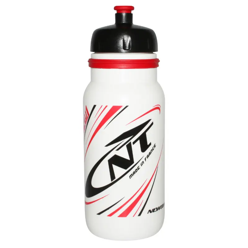 Newton One 화이트-레드 600 ml 나사식 드링크 보틀