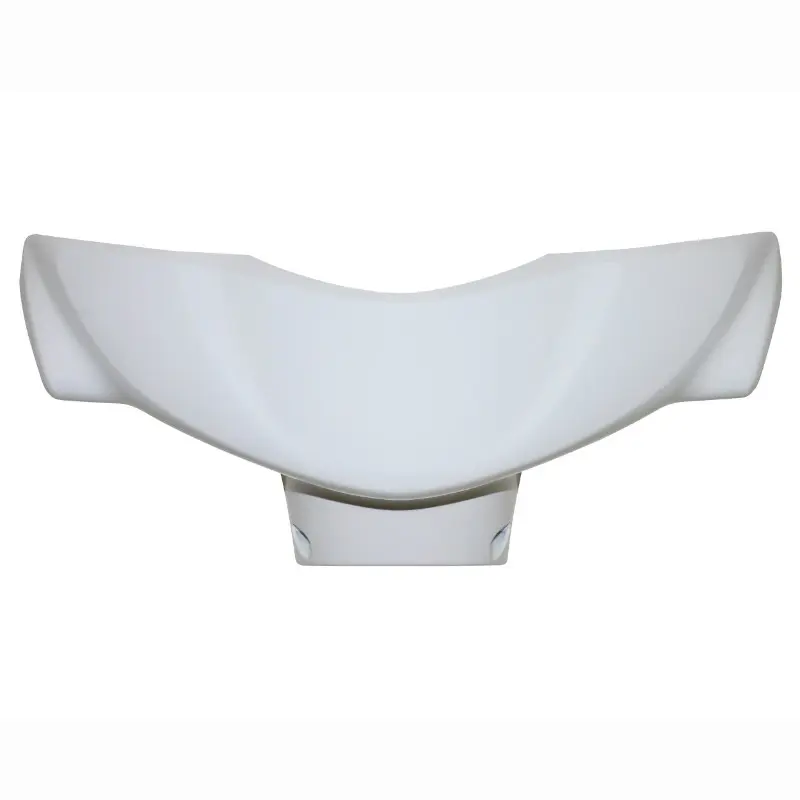 Carénage-couvre guidon P2R blanc brillant MBK Ovetto 50 2008-2010 Yamaha Neos 50 2008-2010