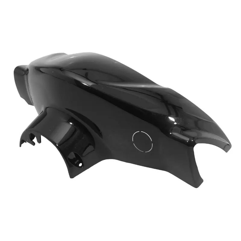 Carénage couvre-guidon P2R adaptable MBK 50 Ovetto 2008-2010 Yamaha 50 Neos 2008-2010 noir brillant
