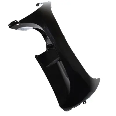 ایڈاپٹیبل اسکوٹر فرنٹ اپرون/فیئرنگ MBK 50 Ovetto 2008+ / Yamaha 50 Neos 2008+ چمکدار سیاہ بائیں نچلا حصہ P2R