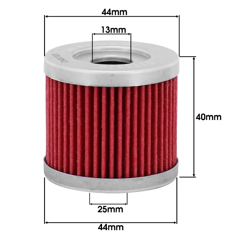 Oliefilter maxiscooter Malossi red chilli voor suzuki 125 burgman 2002+, 400 burgman 2007+ (equivalent HF131) — zicht 2
