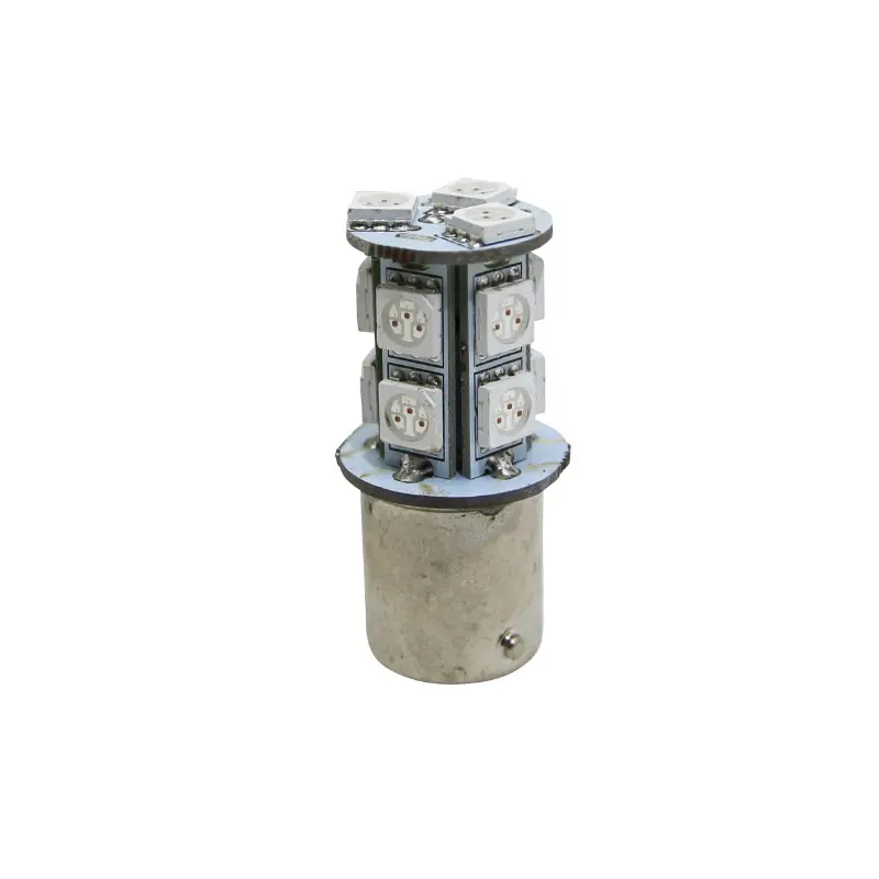 ایل ای ڈی بلب 12V 3.3W بی اے 15 ایس بیس 8000+10000K چمکدار سفید 13 ایس ایم ڈی فلیشنگ REPLAY