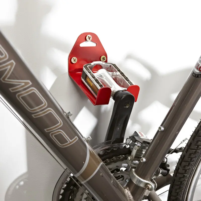 Présentoir-support vélo mural MOTTEZ pour 1 vélo fixation sur pédale