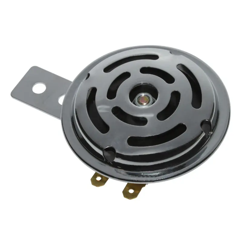 Avertisseur-klaxon cyclo AC 6V diam 70 mm acier chromé 100 dB P2R