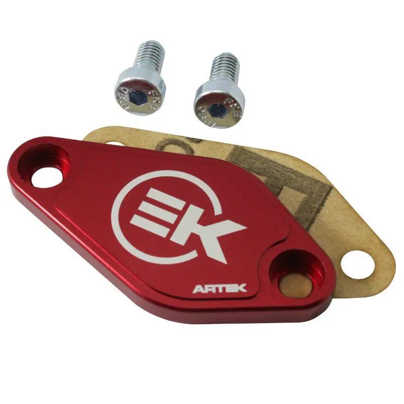 Ölpumpenverschluss 50 Box ARTEK für Minarelli 50 AM6 Derbi 50 Senda GPR rot