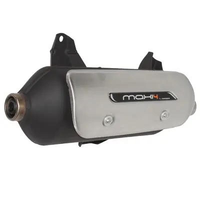 Silencieux maxiscooter Tecnigas New Maxi 4 adaptable Kymco 125 People GTi 2010+