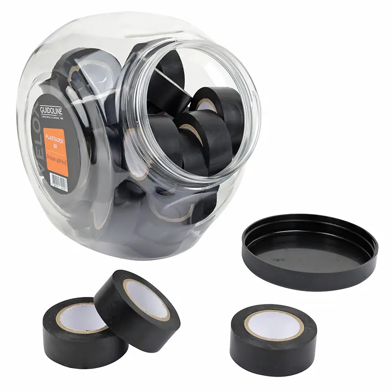Ruban de guidon Velox Plastader noir 20 mm x 8 m