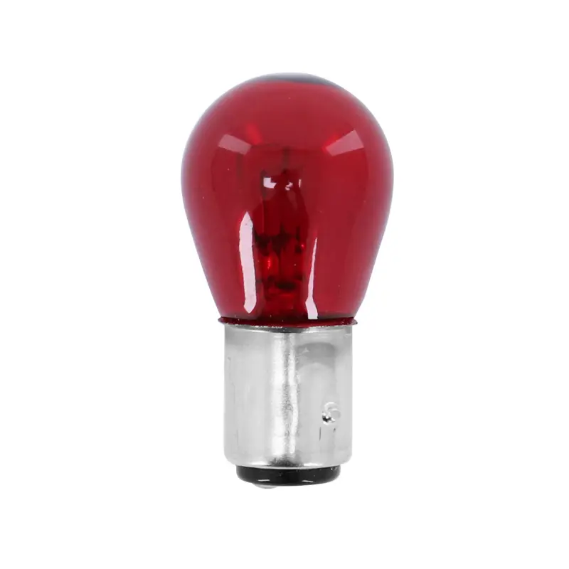 12V 21-5W position and stop light bulb BAY15D P21-5W red FLOSSER