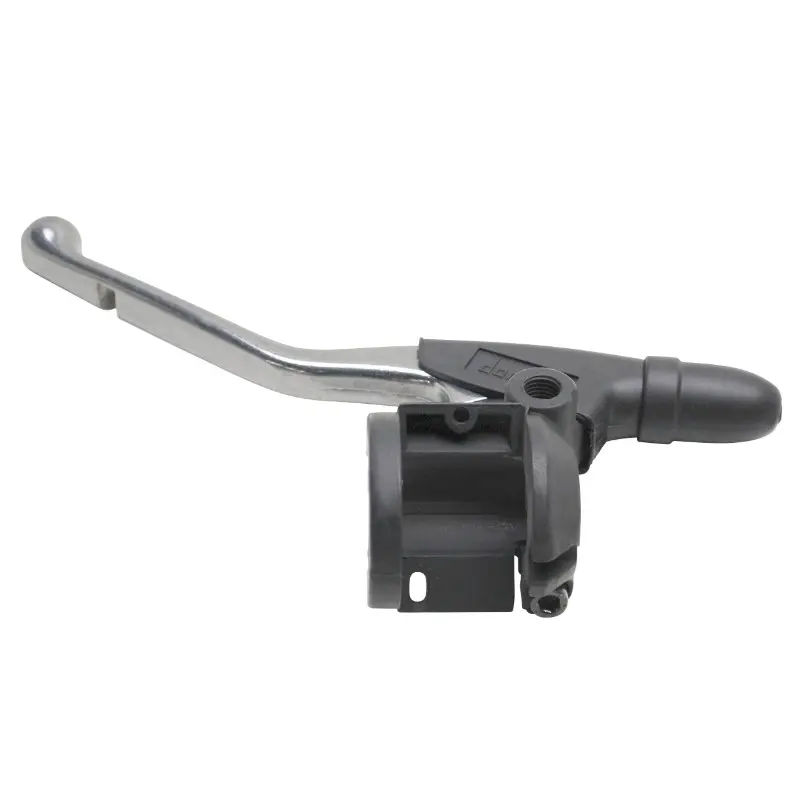 Poignée-levier d'embrayage Domino 50 à boîte adaptable Aprilia 50 RX 1997+ noir-poli