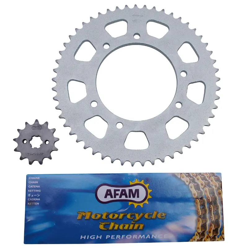 Kit chaîne AFAM Derbi 50 Senda 2000-2003 420 13X53