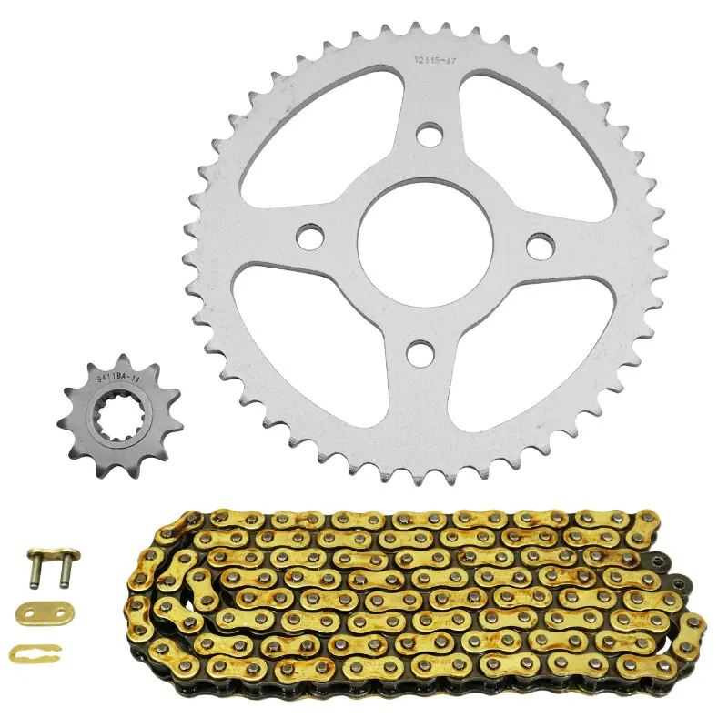 Kit chaîne AFAM adaptable MBK 50 X Power et Yamaha 50 TZR 2003-2006 420 11X47