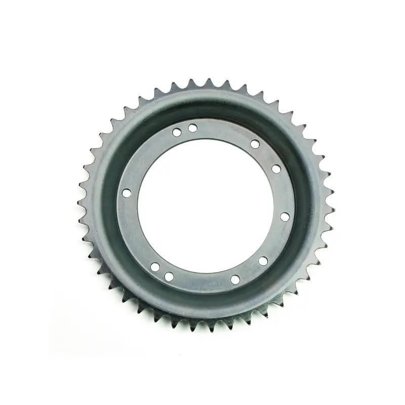 Couronne adaptable Peugeot 103 roue alu Grimeca 43 DTS alésage 98 mm 10 trous