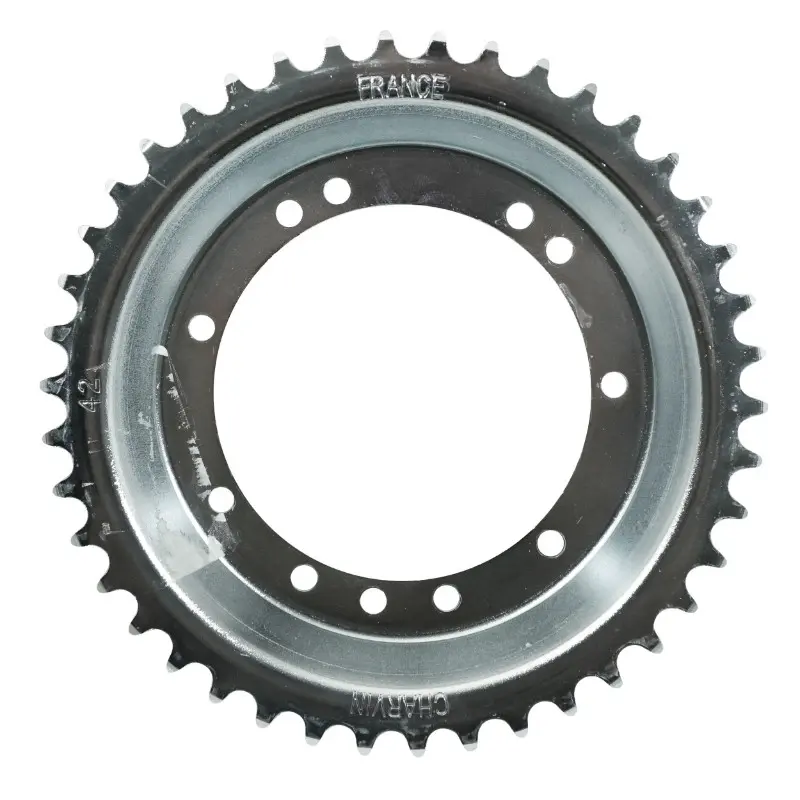 Kettenrad adaptierbar Peugeot 103 Speichenrad 42 Zähne Bohrung 94 mm 11 Löcher Selektion P2R