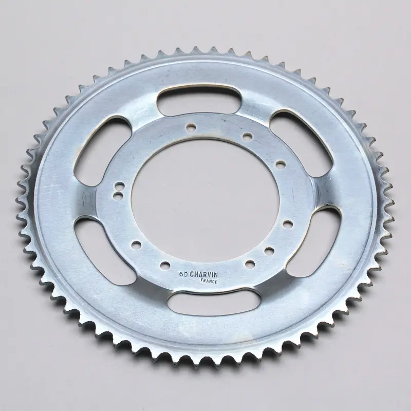 Couronne cyclo adaptable MBK 51 roue alu Grimeca 60 DTS alésage 98 mm 10 trous