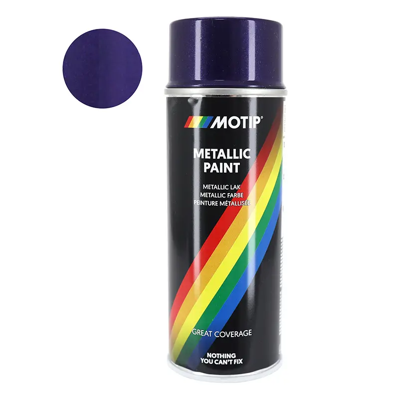 Bombe de peinture Motip Pro Metal violet 400 ml