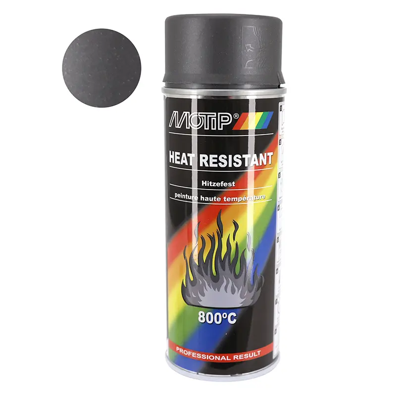 Sprühdose MOTIP Pro Hochtemperatur 800 anthrazit 400 ml