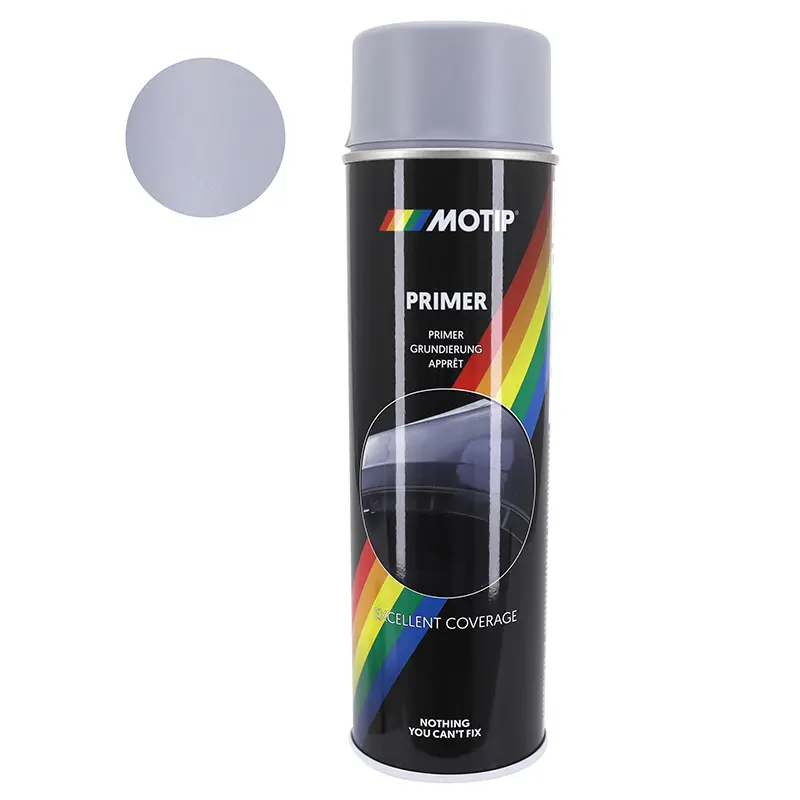 Apprêt peinture Motip Primer Pro universel gris 500 ml