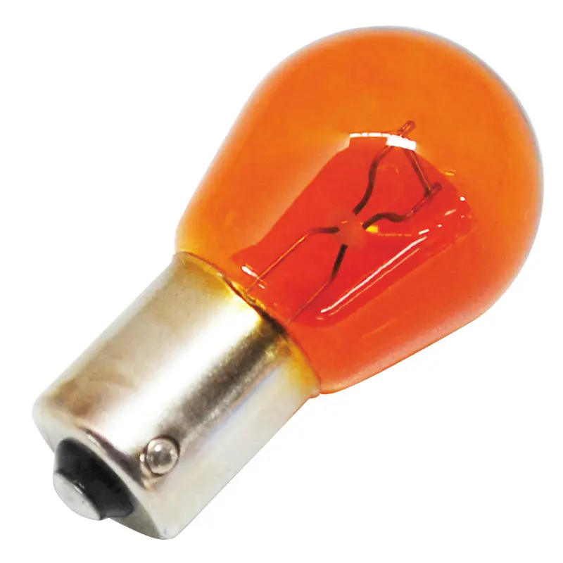 Osram 12V 21W BAU15s Orange Stop Light Bulb (x10) — view 6