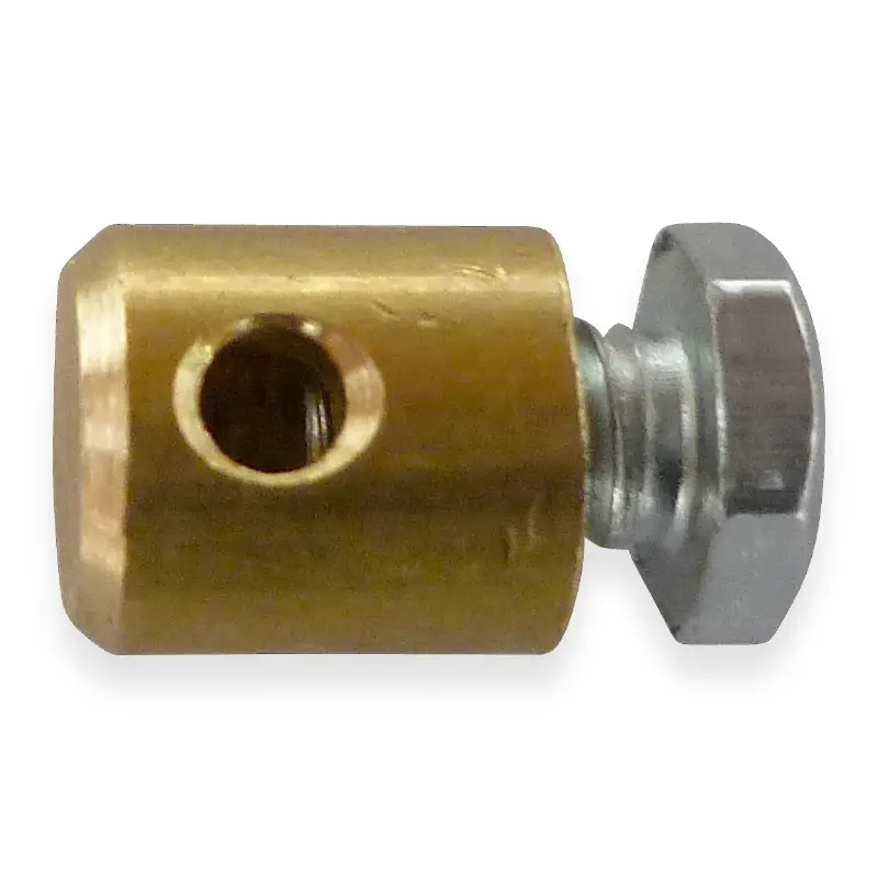 Serre-câble de gaz cyclo diam 5,5 mm long 8 mm diam câble 2,2 mm Piaggio 50 Ciao PX Sélection P2R