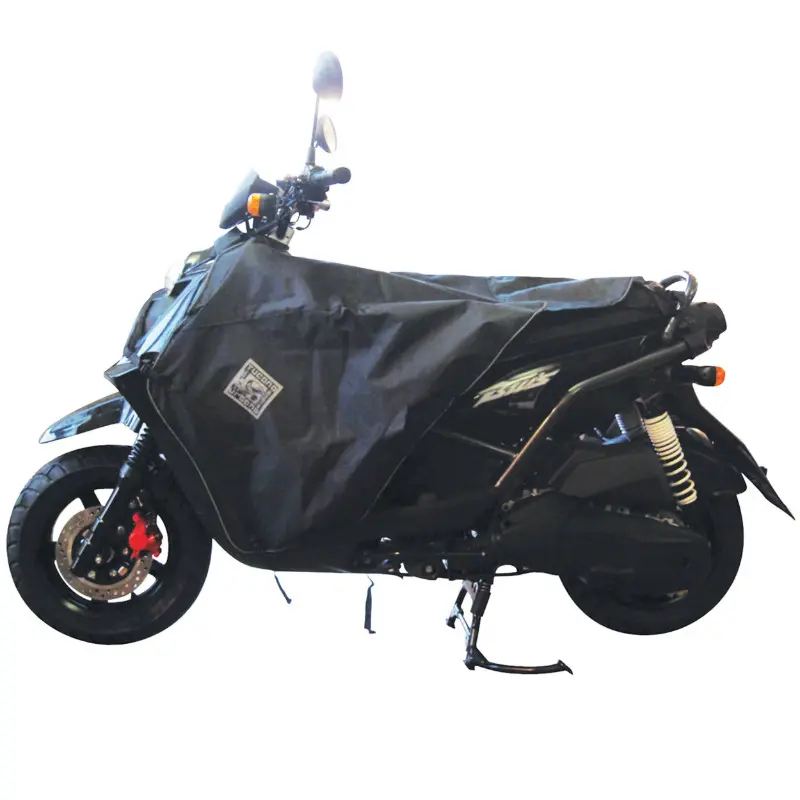 Beinschutzverkleidung Tucano für Kymco 50 Agility, 125 Agility - Peugeot 50 Ludix, TKR - MBK 50 Booster - Yamaha 50 BWS, Aerox - Piaggio 50 NRG (R017-X) (Termoscud) (Anti-Flatter-System S.G.A.S.) — Ansicht 4