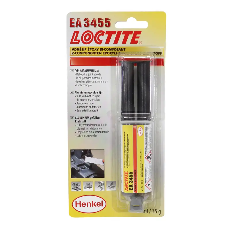 مادة لاصقة إيبوكسي Loctite EA 3455 للألومنيوم-المغنيسيوم رمادي 24 مل — المنظر 2