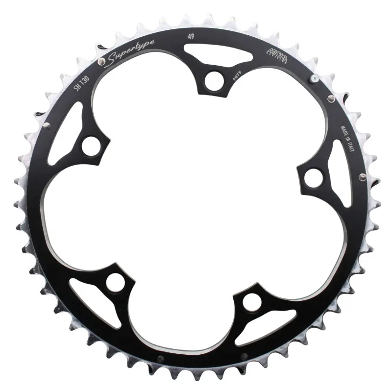 روڈ چین رِنگ 5BRA قطر 130 Miche 49DTS بیرونی قسم Shimano سیاہ 9-10V. (خصوصی پیشکش)