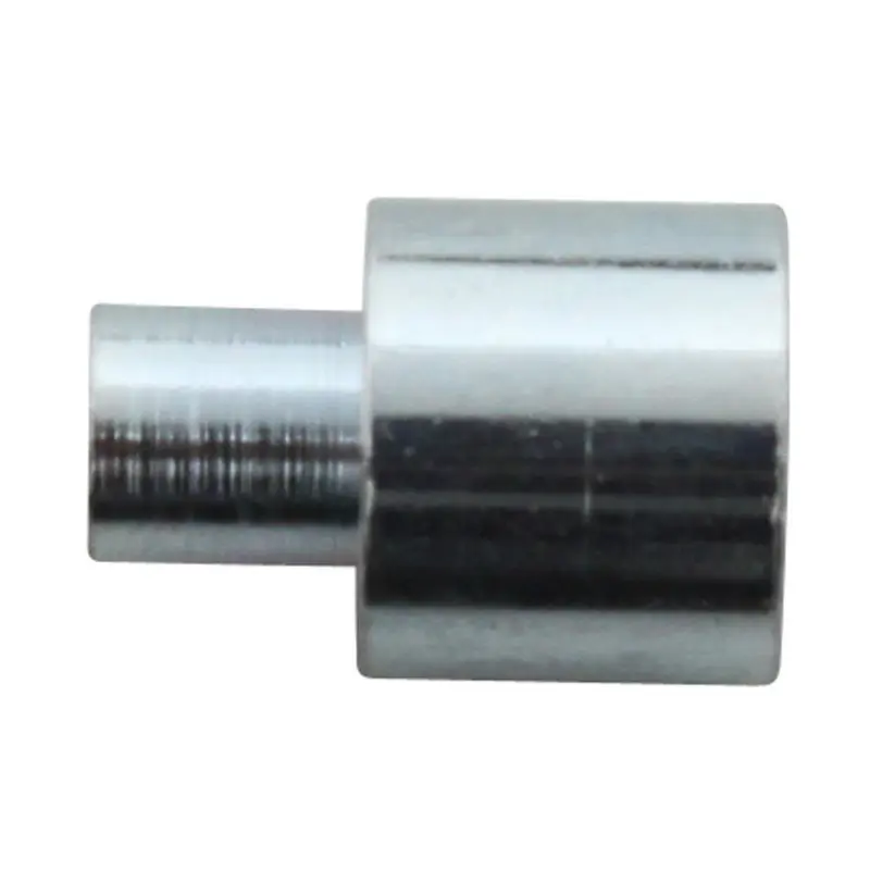 Butée de gaine vélo diam 7×10 trou 2,3-5,8 mm coloris argent (00430000-100) - Bouteille de 100 pcs