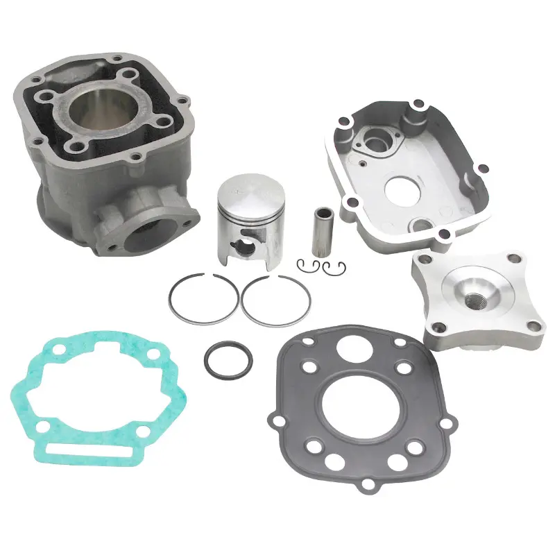 Haut moteur 50 à boîte adaptable Derbi 50 Senda 2006+ / GPR 2006+ / Gilera 50 SMT 2006+ / RCR 2006+ aluminium nikasil P2R