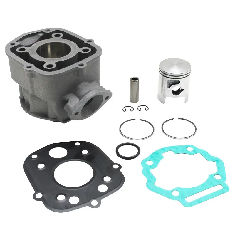 Cylindre 50 Alu Nikasil adaptable Derbi 50 Senda 2006+, GPR 2006+, Gilera 50 SMT 2006+, RCR 2006+ moteur Piaggio Euro 3