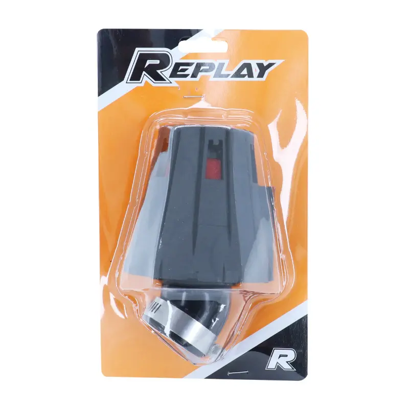 Въздушен филтър Replay E5 box черен червен поролон закрепване с лакът 45° диаметър 35-28 — изглед 3