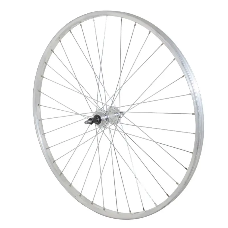 City-Rad Felge 650X35B hinten Alu-Felge und -Nabe Vollachse Freilauf 7-6-5Gang (35-584) (verkauft mit Mutter 10X100) Felge 21C