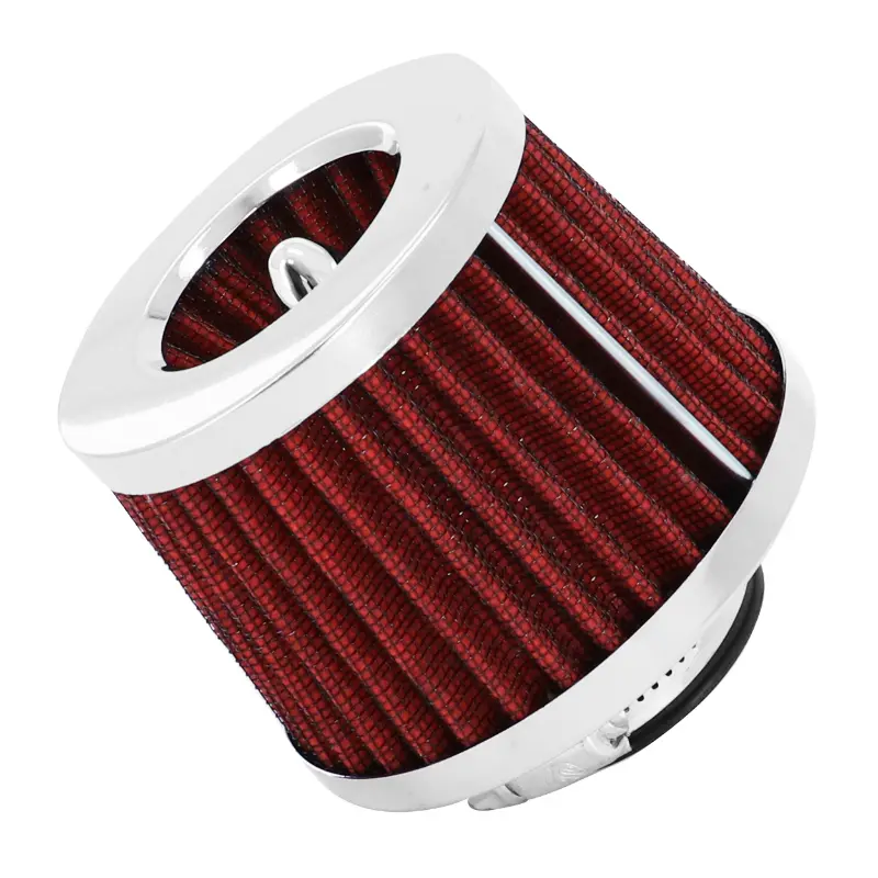 Luftfilter Replay Réacteur Chrome Gitter rot Rechtsbefestigung Durchmesser 35-28