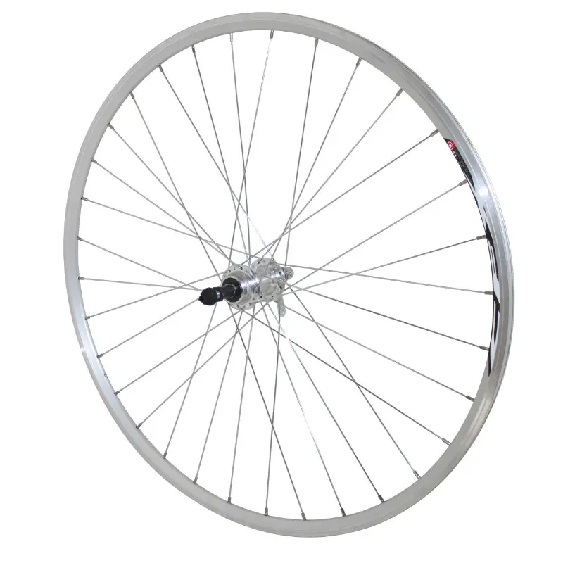 Roue route Velox 700 Elan CFX arrière moyeu aluminium roue libre 7-6-5V 32 rayons galva jante 13C