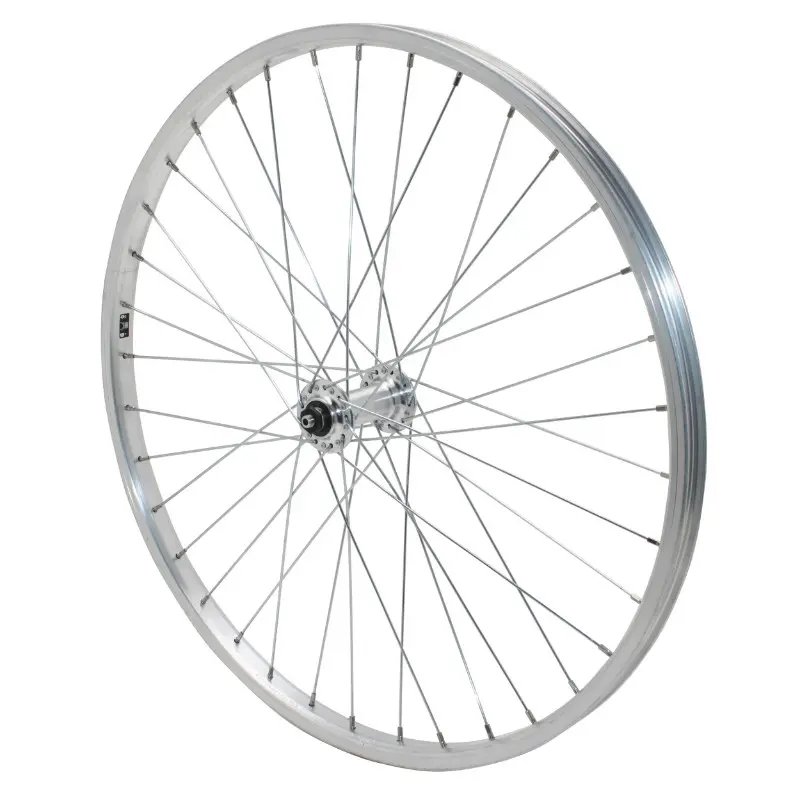 Roue VTT VELOX 24" patin blocage aluminium avant moyeu aluminium jante 21C