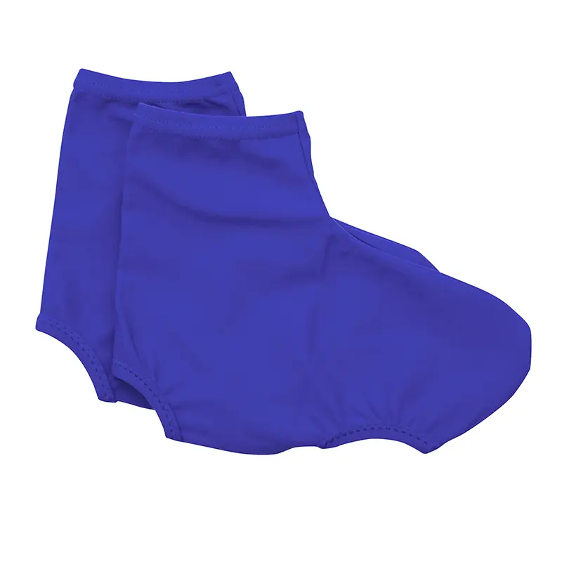 Straßen-Schuhüberzieher Sommer Lycra Newton blau Einheitsgröße