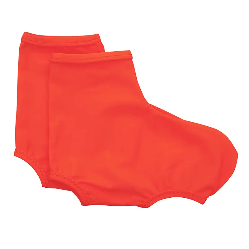 Couvre-chaussure route été lycra Newton orange uni-taille