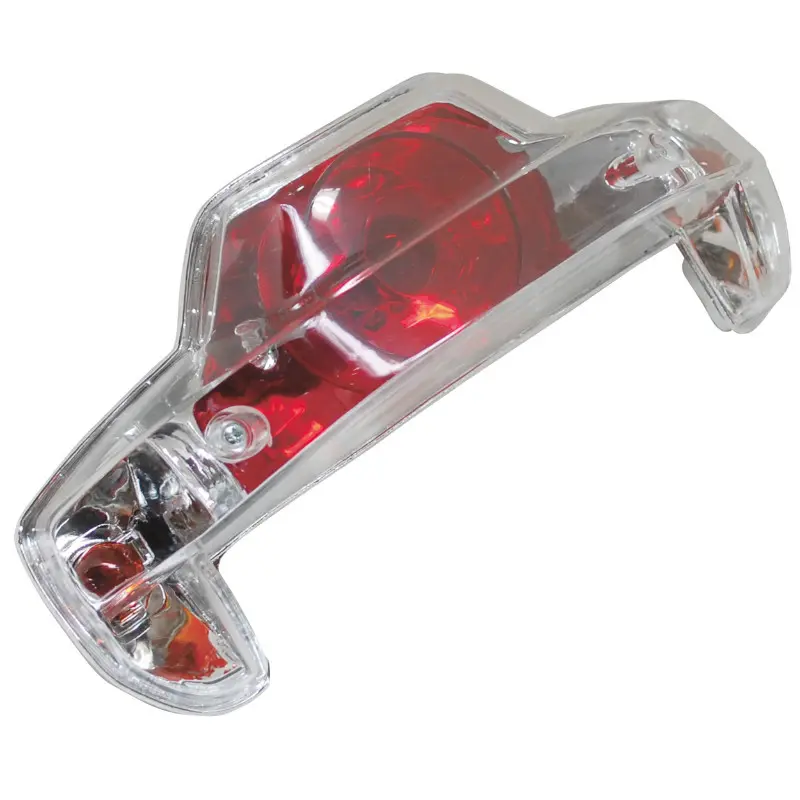 Feu arrière avec clignotants Replay MBK Booster 50 / Yamaha BWS 50 1999-2003 blanc adaptable