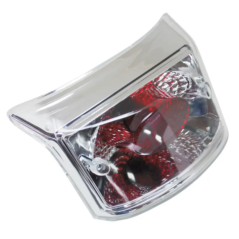 Feu arrière adaptable MBK 50 Booster - Yamaha 50 BWS 2004+ blanc REPLAY