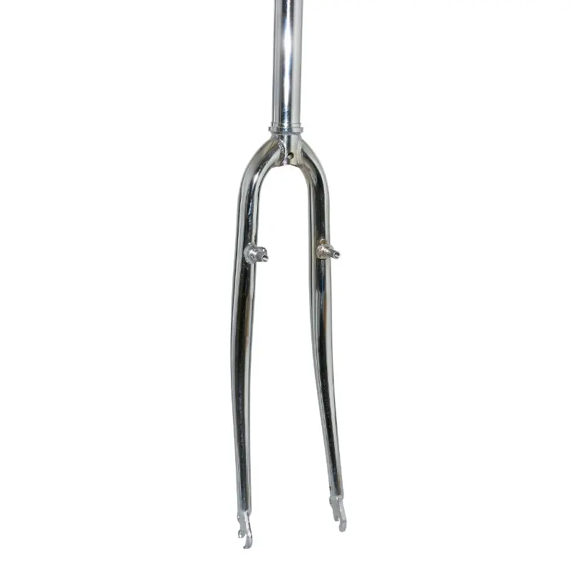 VTC Gabel 700x35 starr gebogen Chromstahl mit glatten Steuersatzlagern 1"1/8-28,6 Außendurchmesser 300 mm P2R
