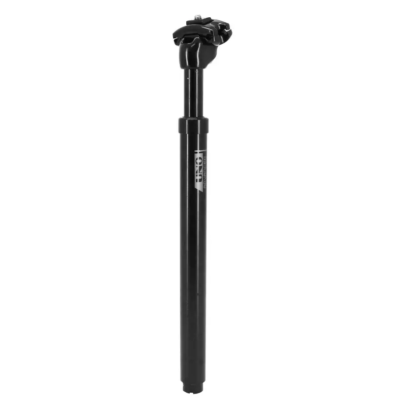 Tige de selle VTT suspension uno 45MM alu noir diam. 27,2 L350MM