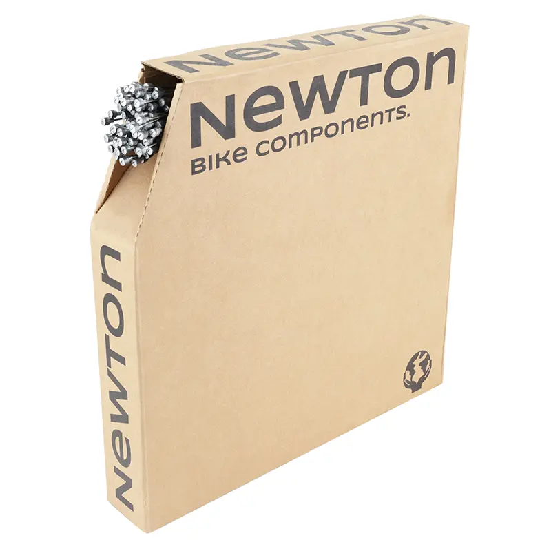 Câble de frein route Newton inox renforcé Shimano 1,6 mm 1,80 m (boîte de 100)