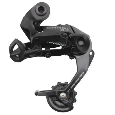 مُسرع خلفي دراجة جبلية SRAM X3 7-8V أسود