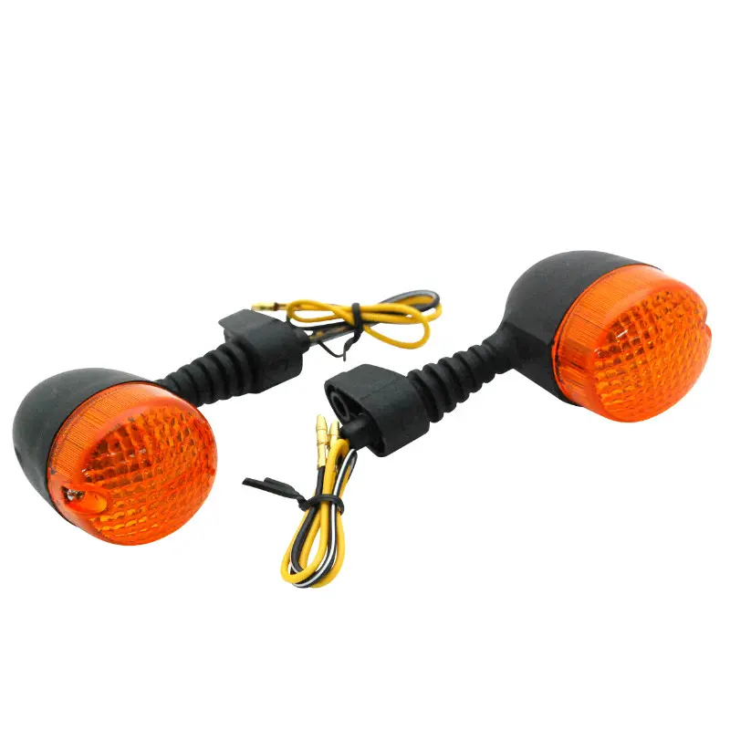 Clignotant adaptable Derbi 50 Senda 1995+ et Beta 50 RR orange-noir (paire)