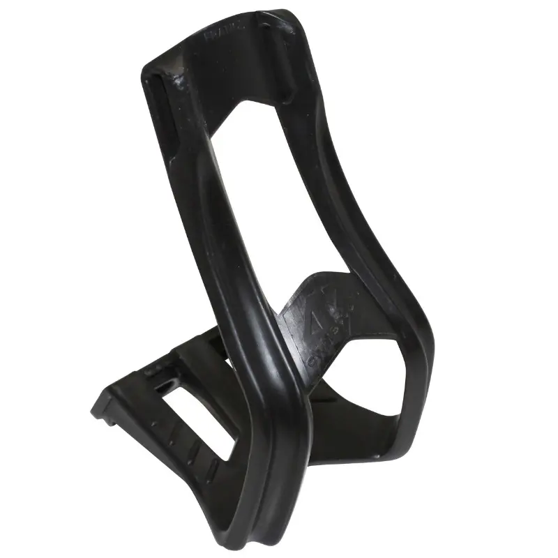 Zéfal long resin MTB toe clip black M for strap (pair) — view 2